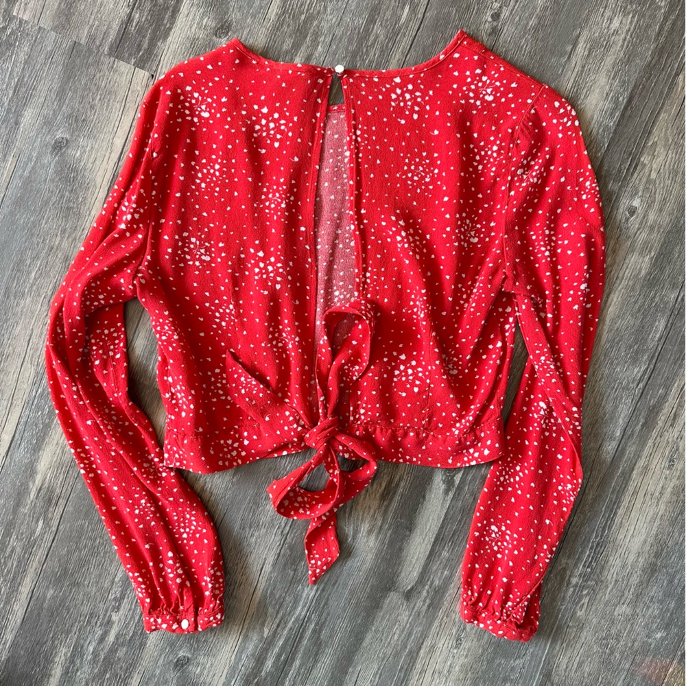 Red Forever 21 Top
